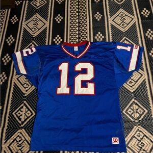 NFL Buffalo Bills vintage rare made in USA Jim Kelly football jersey size XL